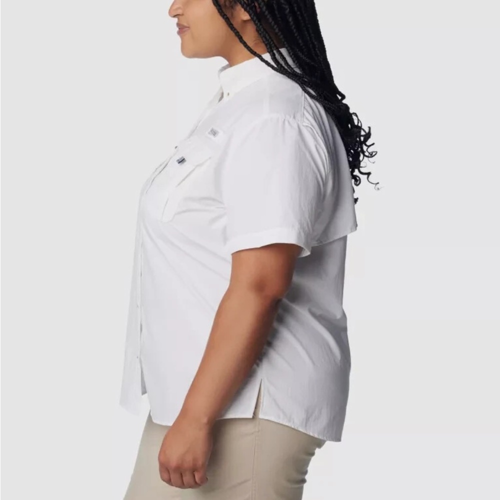 Columbia Women's Plus Size PFG Bahamas short sleeve shirt NWT - Picture 4 of 8